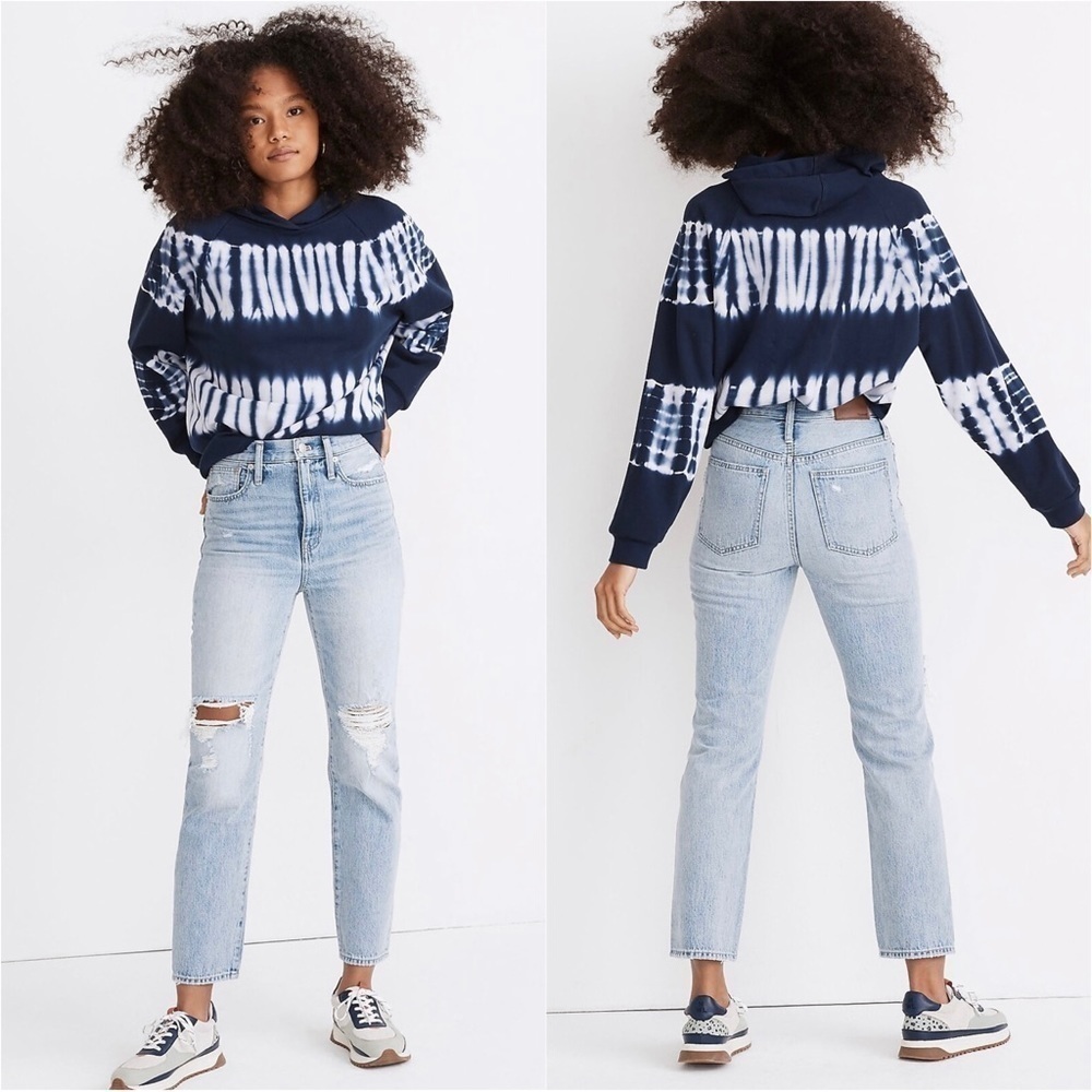 Madewell Jeans The Perfect Vintage in Calabria Wash: Ripped Edition 26